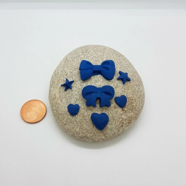 Passioncreationcollection 24 Formes Noeud étoile Coeur En Argile Polymère à Coller Pour Scrapbooking 0-NE 2 Passioncreationcollection 24 Formes Noeud étoile Coeur En Argile Polymère à Coller Pour Scrapbooking 0-NE – Image 2