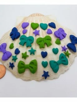 Passioncreationcollection 24 Formes Noeud étoile Coeur En Argile Polymère à Coller Pour Scrapbooking 0-NE