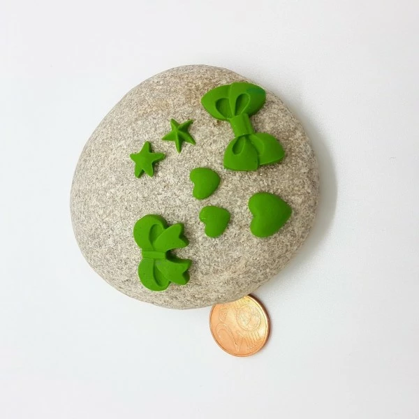 Passioncreationcollection 24 Formes Noeud étoile Coeur En Argile Polymère à Coller Pour Scrapbooking 0-NE 4 Passioncreationcollection 24 Formes Noeud étoile Coeur En Argile Polymère à Coller Pour Scrapbooking 0-NE – Image 4