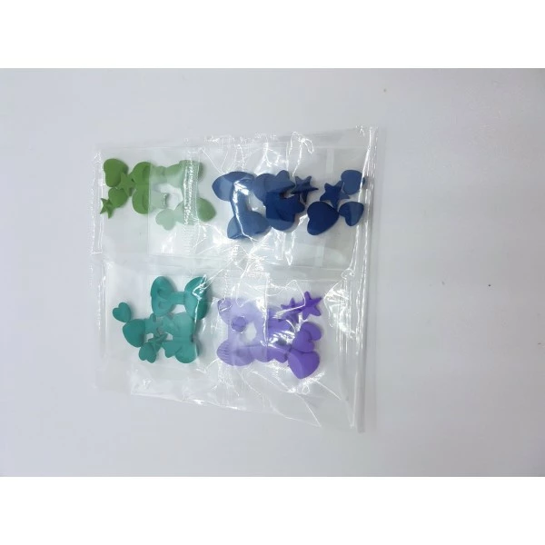 Passioncreationcollection 24 Formes Noeud étoile Coeur En Argile Polymère à Coller Pour Scrapbooking 0-NE 5 Passioncreationcollection 24 Formes Noeud étoile Coeur En Argile Polymère à Coller Pour Scrapbooking 0-NE – Image 5