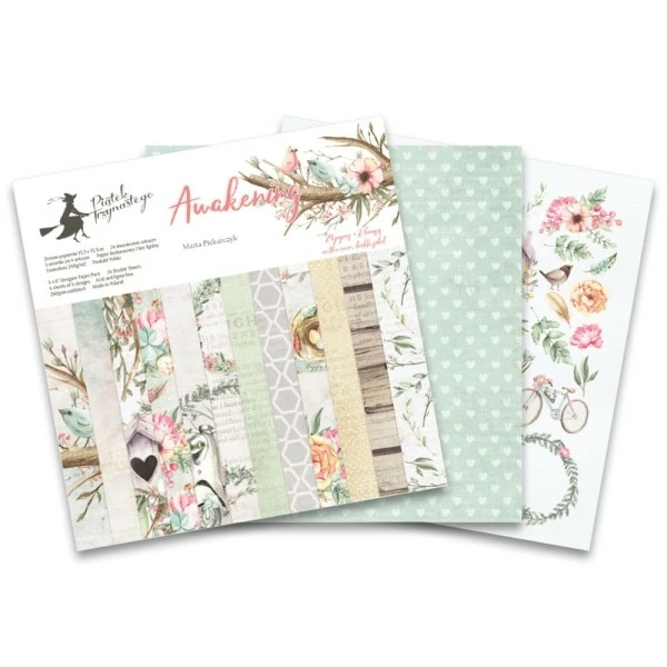 24 Papiers Imprimés Scrapbooking 15 X 15 Cm PIATEK AWAKENING 1 24 Papiers Imprimés Scrapbooking 15 X 15 Cm PIATEK AWAKENING
