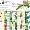 24 Papiers Imprimés Scrapbooking 15 X 15 Cm PIATEK LET’S FLAMINGLE