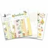 24 Papiers Imprimés Scrapbooking 15 X 15 Cm PIATEK SUNSHINE