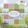 24 Papiers Scrapbooking 15,2 X 15,2 Cm Album Faire Part Carte Amy Design ANIMAL MEDLEY