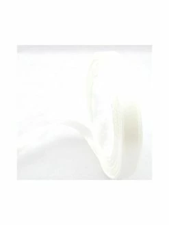 Creationloisirs 25 Mètres De Ruban Satin Blanc 6 Mm