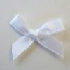 Tricot Créations 25 X Noeud En Ruban Satin 7mm : Blanc - 02339