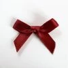 Tricot Créations 25 X Noeud En Ruban Satin 7mm : Bordeaux - 02340