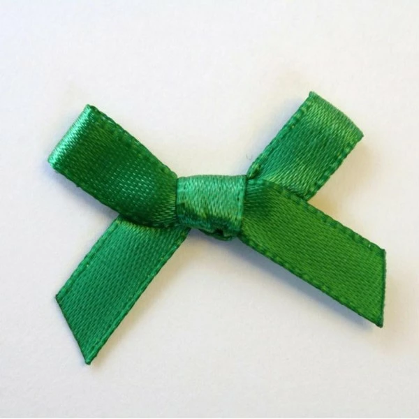 Tricot Créations 25 X Noeud En Ruban Satin 7mm : Emeraude - 02359 1 Tricot Créations 25 X Noeud En Ruban Satin 7mm : Emeraude - 02359