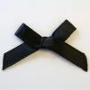Tricot Créations 25 X Noeud En Ruban Satin 7mm : Noir - 02346