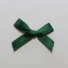 Tricot Créations 25 X Noeud En Ruban Satin 7mm : Vert Bouteille - 02364