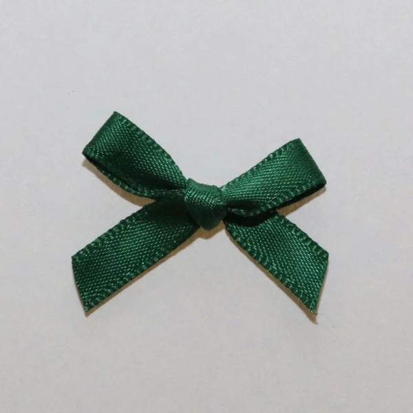 Tricot Créations 25 X Noeud En Ruban Satin 7mm : Vert Bouteille - 02364 1 Tricot Créations 25 X Noeud En Ruban Satin 7mm : Vert Bouteille - 02364