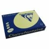 250 Feuilles A4 - 120G - Couleurs Pastels - Canari - Trophée Clairefontaine