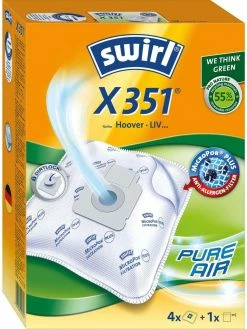Swirl Sac Filtrant Pour Aspirateur X 351 4 Pièce/s - Sac à Poussière