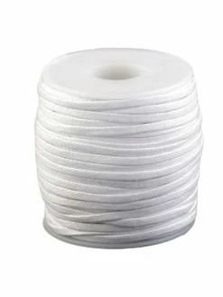 Czech Beads Exclusive 25m 1 Blanc Plat Coton Ciré Cordon Largeur 4 Mm, Cordon Tresse, Cordon D'Artisanat, Corde, Cordon, B -V-Zug shop 25m 1 blanc plat coton cire cordon largeur 4 mm cordon tresse cordon dartisanat corde cordon b p 3