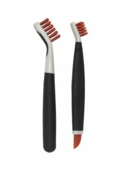 Oxo Good Grips Brosse Spéciale Joints Good Grips Pour Nettoyage En Profondeur, Lot De 2 - Brosse De Nettoyage