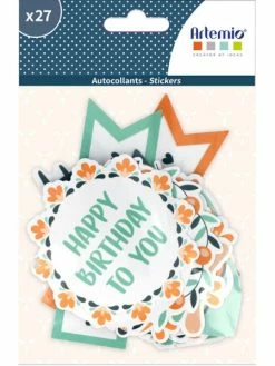 27 Stickers XL Blossom ARTEMIO