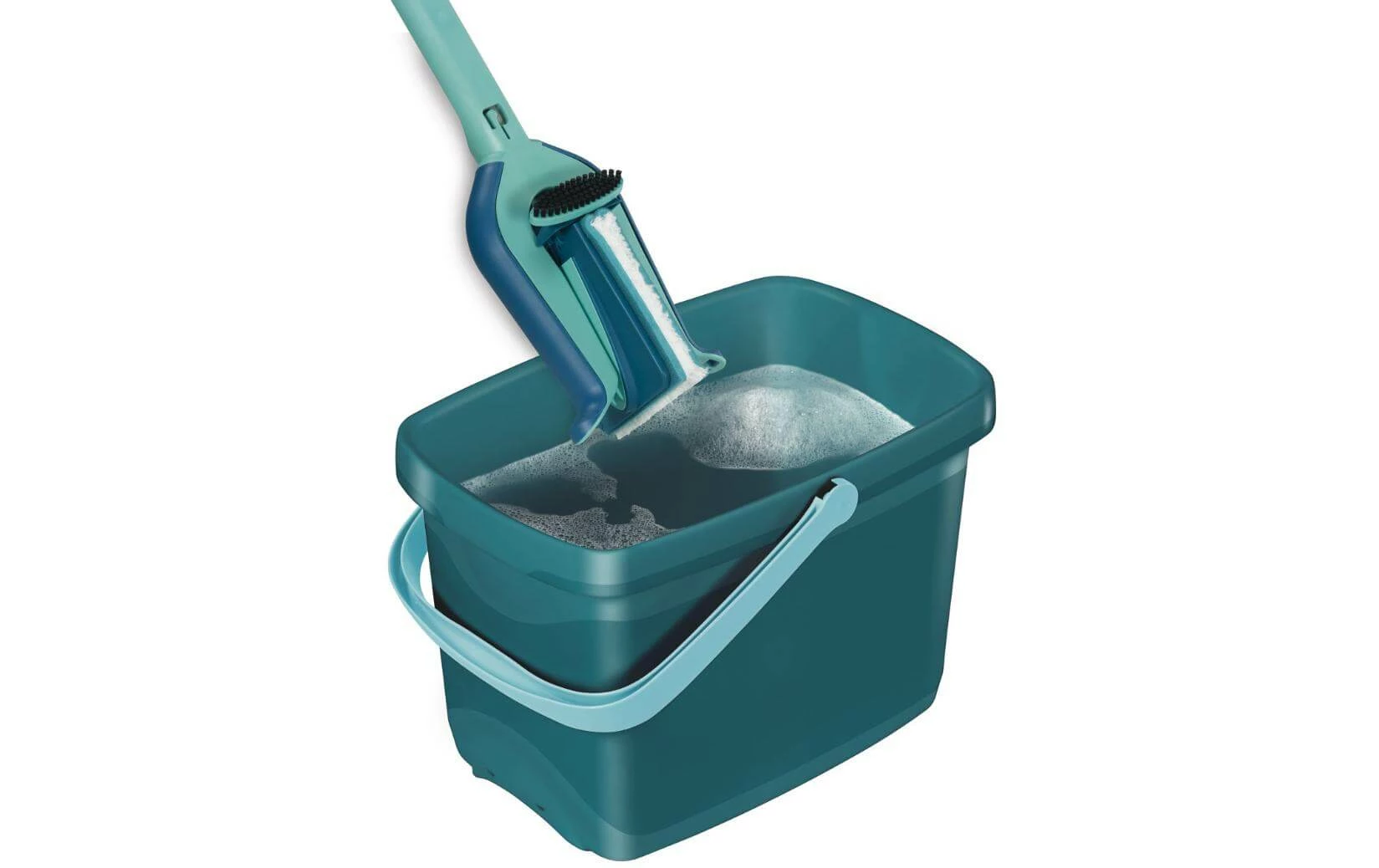 Leifheit Seau De Ménage Combi 12 L, Turquoise - Seau De Nettoyage 2 Leifheit Seau De Ménage Combi 12 L, Turquoise - Seau De Nettoyage – Image 2