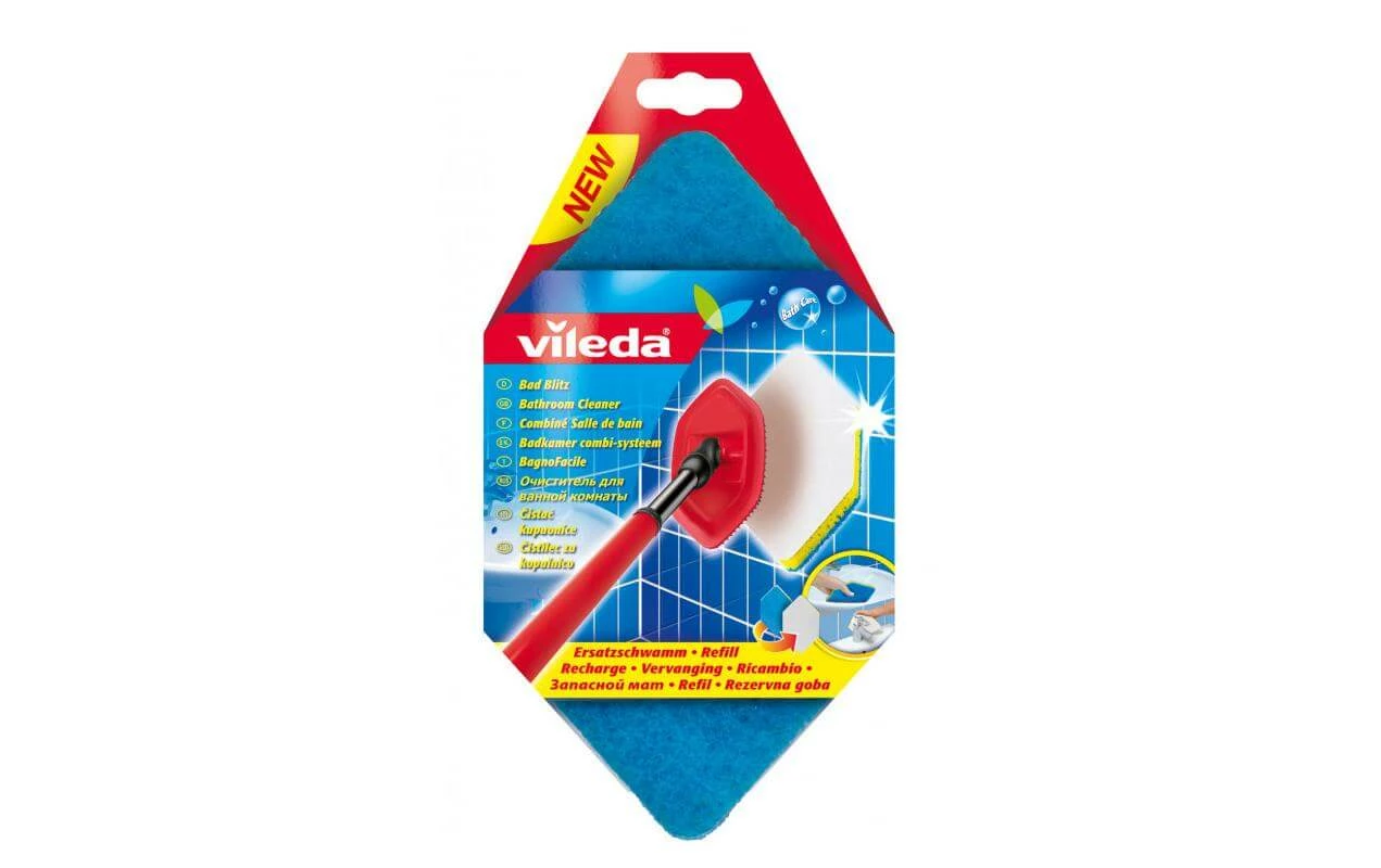 Vileda Toile De Rechange Bad Blitz éponge De Rechange 1 Pièce - Couvercle D'essuie-glace 1 Vileda Toile De Rechange Bad Blitz éponge De Rechange 1 Pièce - Couvercle D'essuie-glace