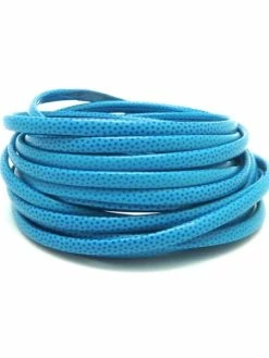 La Cuisine Des Perles 2,8m Lanière Vinyle À Pois Tacheté 3,5mm De Couleur Bleu