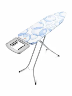 Brabantia Planches à Repasser Avec Repose-fer à Vapeur Bulles - Table De Repassage