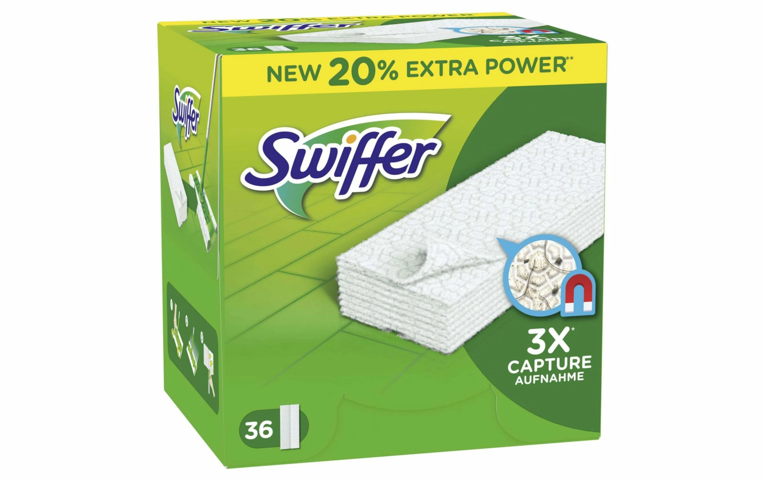 Swiffer Lingette Sécher 36 Pièces - Couvercle D'essuie-glace 1 Swiffer Lingette Sécher 36 Pièces - Couvercle D'essuie-glace