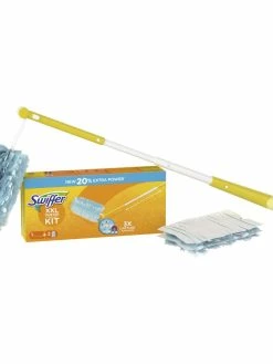Swiffer Aimant à Poussière XXL (poignée + 2 Chiffons) - Nettoyeur De Poussière