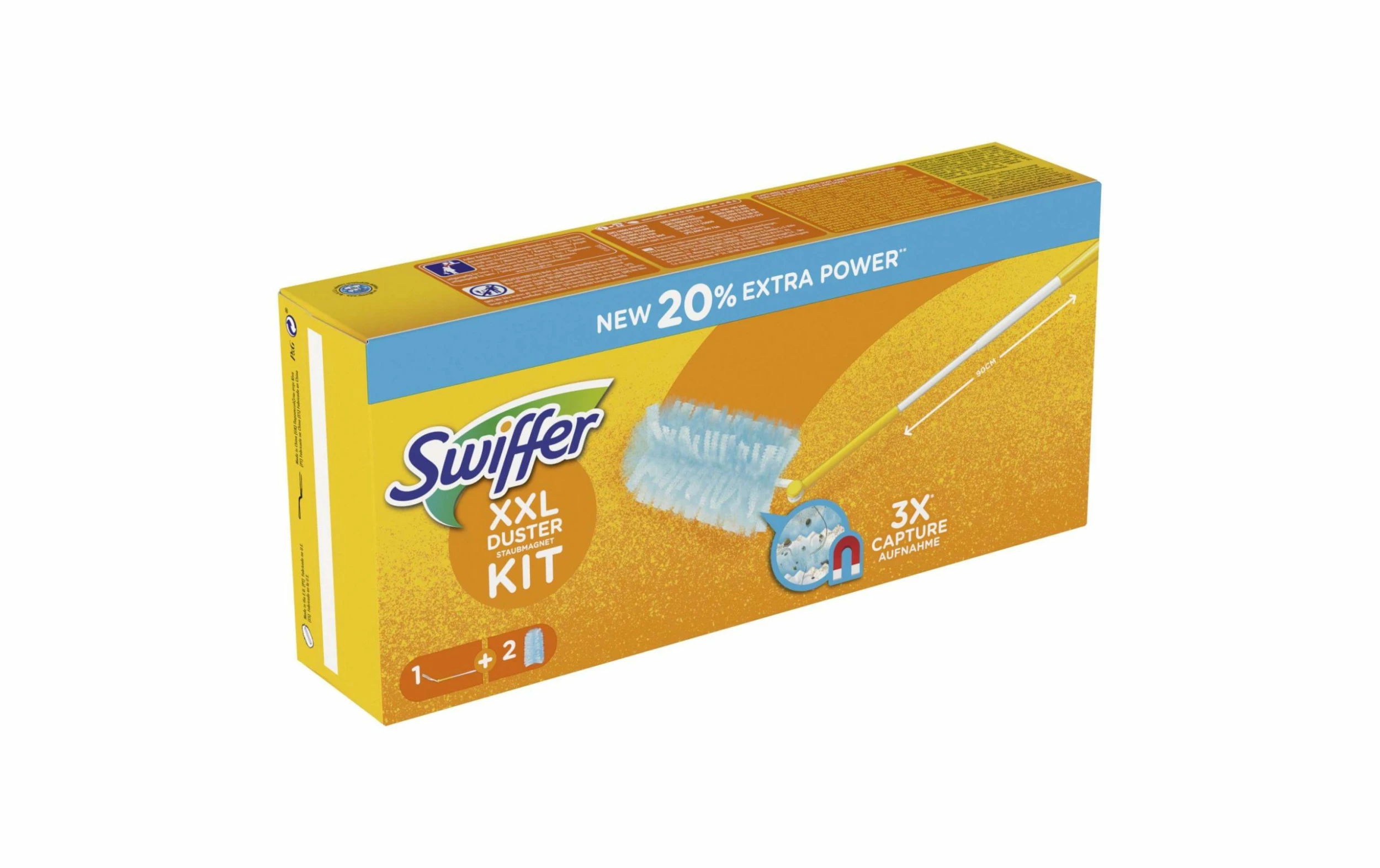 Swiffer Aimant à Poussière XXL (poignée + 2 Chiffons) - Nettoyeur De Poussière 3 Swiffer Aimant à Poussière XXL (poignée + 2 Chiffons) - Nettoyeur De Poussière – Image 3