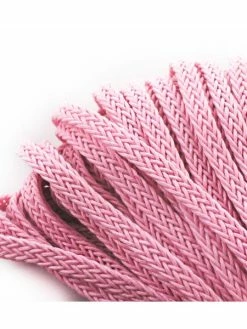 Czech Beads Exclusive 2yrd 1,8 M-Rose De Draps En Coton Ruban Tissu à Plat Cordon Macrame Boho Style De Bracelet De Collie