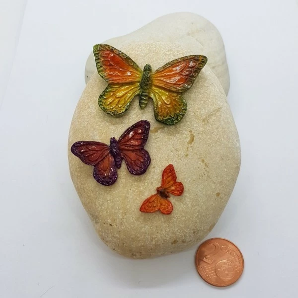 Passioncreationcollection 3 Papillons En Argile Polymère à Coller Pour Scrapbooking 0-PAP 1 Passioncreationcollection 3 Papillons En Argile Polymère à Coller Pour Scrapbooking 0-PAP