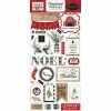 30 Chipboards Carta Bella Farmhouse Christmas