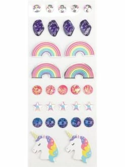 Graine Créative 30 Stickers 3D - Arc-en-Ciel