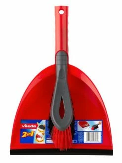 Vileda Garniture De Balayage Rouge/noir - Essuie-sol