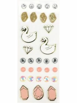 Graine Créative 31 Stickers 3D - Cygnes