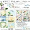 CRAFT O CLOCK 32 Papiers Scrapbooking 20 X 20 Cm Craft O Clock DINO AVENTURES