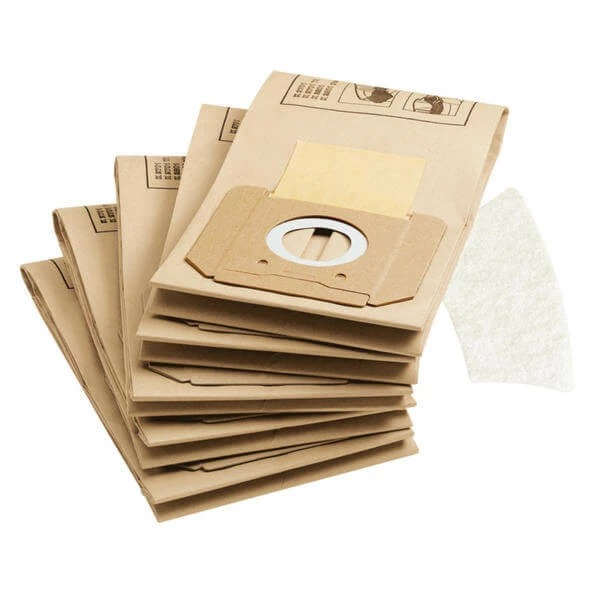 Kärcher Sachet Filtre Papier 5pcs. - Tubes Et Tuyau Pour Aspirateur 1 Kärcher Sachet Filtre Papier 5pcs. - Tubes Et Tuyau Pour Aspirateur