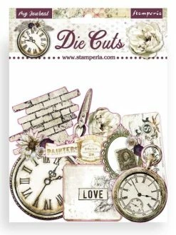 37 Die Cuts Stamperia My Journal