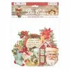 38 Die Cuts Stamperia Classic Christmas