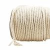 Czech Beads Exclusive 3m 10ft 3.3 M Écru Crème Cordon En Coton Blanc Naturel De Corde Torsadée Artisanat Tissage Macramé D
