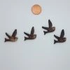 Passioncreationcollection 4 Oiseaux En Fimo à Coller Pour Scrapbooking 2,4x2,3x0,4 Cm 0-O-M