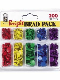 HOT OFF THE PRESS 40 Attaches Parisiennes Rondes Bright