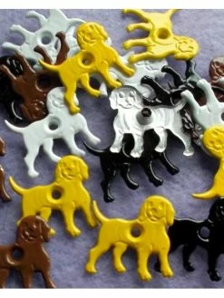 LILIECREA 40 Oeillets Quicklets Chiens 20 Mm Eyelets Scrapbooking