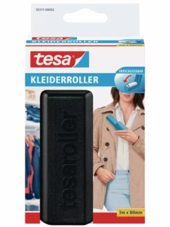 Tesa Rouleau Adhésif Pour Vêtements Verrouillable, Rose Assorti, Noir, Cyan, Noir - Housse De Planche à Repasser & Accessoires