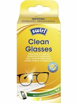 Swirl Lingettes Nettoyantes Pour Lunettes 50 Pièce/s, Blanc - Chiffon De Nettoyage