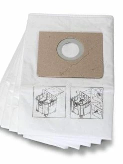 Fein Sac Filtrant Pour Aspirateur 25 Litres 5 Pièces - Sac à Poussière