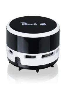 Peach Aspirateur à Main PA105 Noir/Blanc - Nettoyeur De Poussière