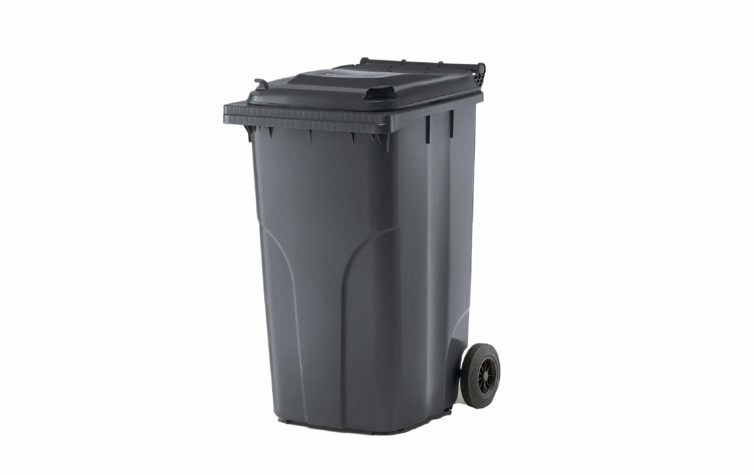 Verwo Conteneur En Plastique Avec Couvercle 240 L, Anthracite - Conteneur à Déchets 1 Verwo Conteneur En Plastique Avec Couvercle 240 L, Anthracite - Conteneur à Déchets