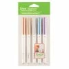 5 Stylos Métalliques Cuivre, Or, Argent Bleu Et Violet 1 Mm Cricut