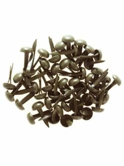 Kesi'Art 50 Attaches Parisiennes Rondes Marron Kési'art