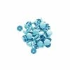 50 Brads / Attaches Parisiennes Bleu – 8 Mm – Kesi'Art