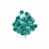 50 Brads / Attaches Parisiennes Turquoise - 8 Mm - Kesi'Art